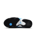 Air Jordan 14 Retro Black University Blue 487471-007 - Image 2