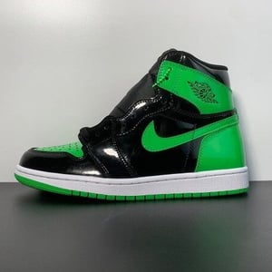 Air Jordan 1 High Og ?Patent Black Green? - Image 8