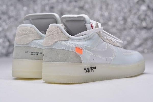 Off-White X Air Force 1 Low 'The Ten' Ao4606-100 - Image 6