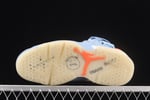 Travis Scott x Air Jordan 6 ?Houston Oilers? Blue Suede - Image 4