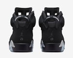 Air Jordan 6 Retro Chrome Metallic Silver Dx2836-001 - Image 4